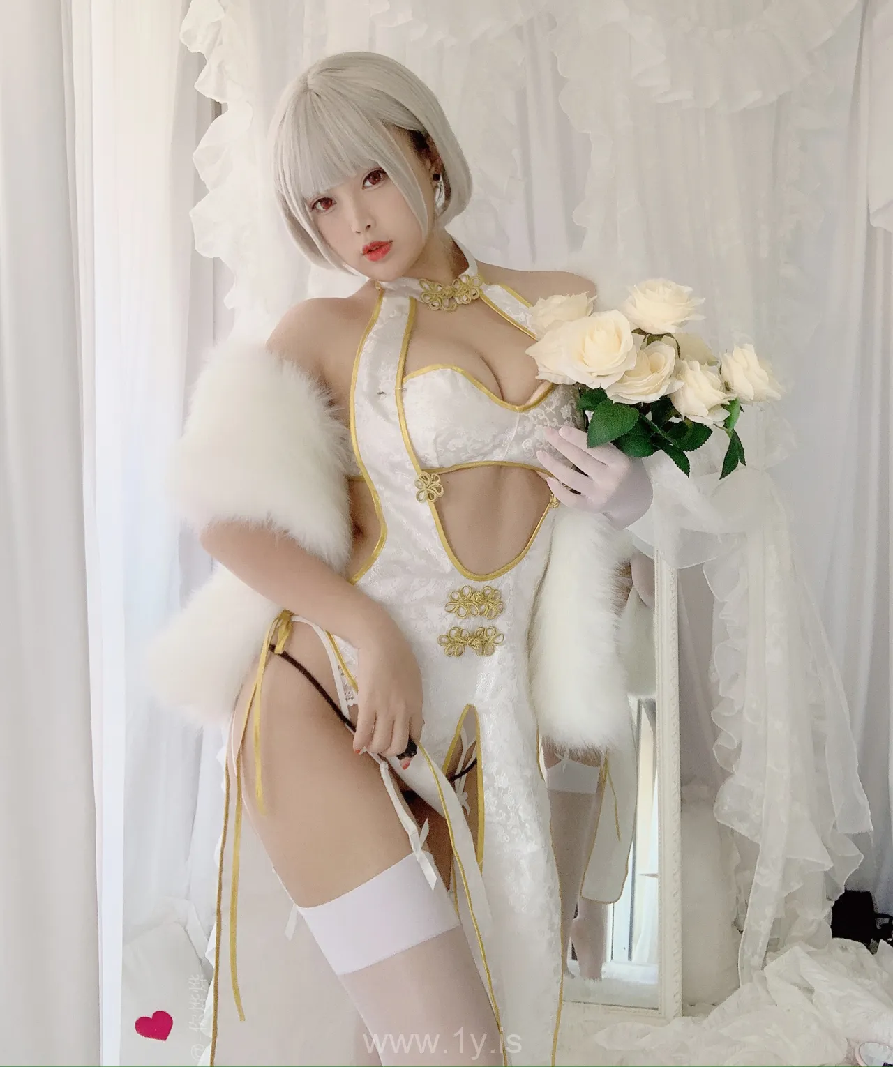 Coser@白烨 NO.006 白旗袍